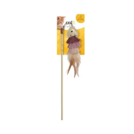 Catit Caña de Pez con Cola de Plumas Juguetes para gatos Patitas&co