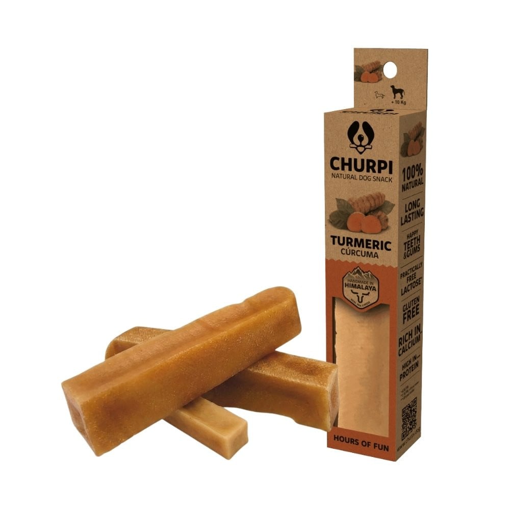 Churpi Barrita Masticable con Cúrcuma para Perro Mordedores para Perros Patitas&co