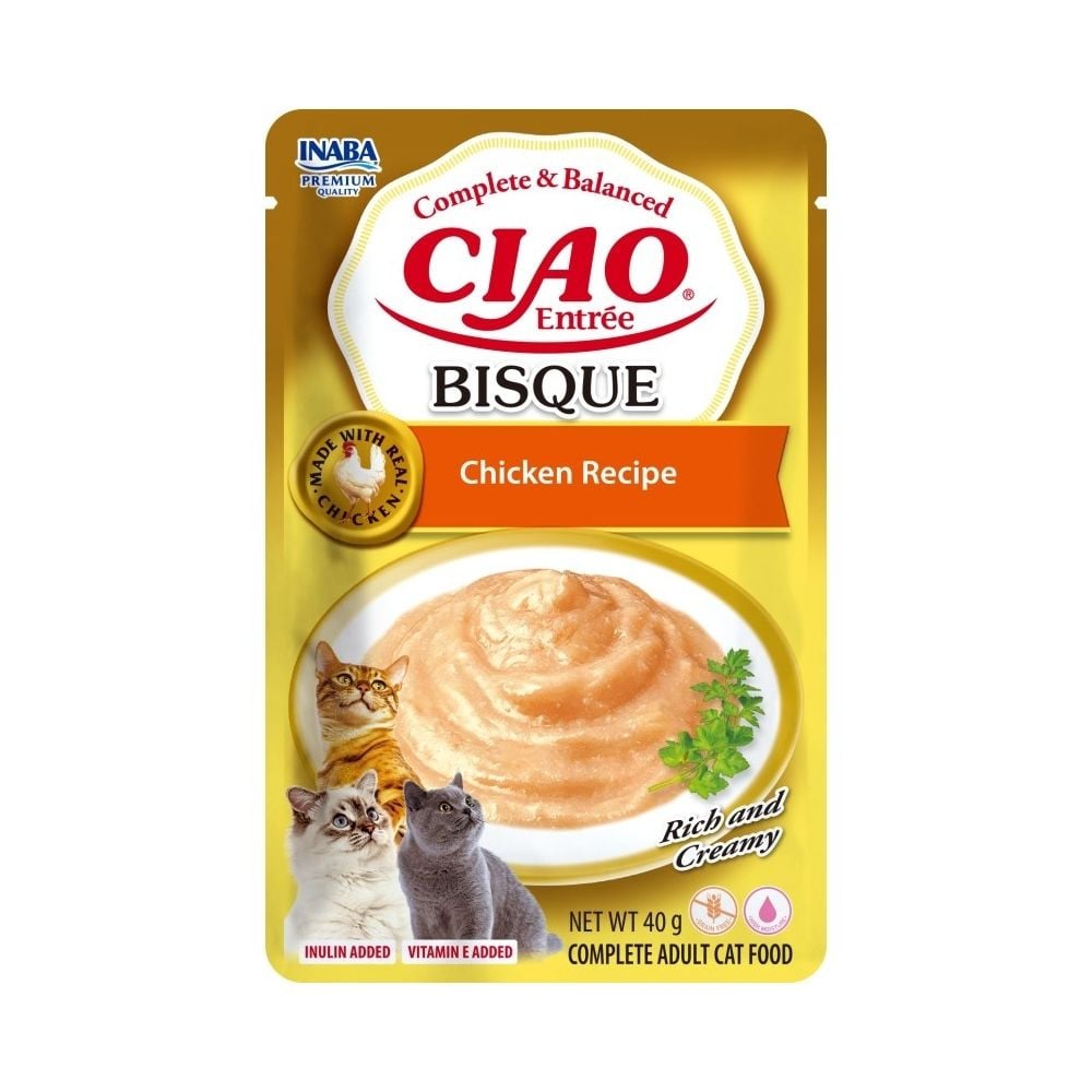 Ciao Entrée Bisque Sobre de Pollo para Gato Patitas&co Patitas&co