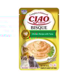 Ciao Entrée Bisque Sobre de Pollo con Atún para Gato Patitas&co Patitas&co