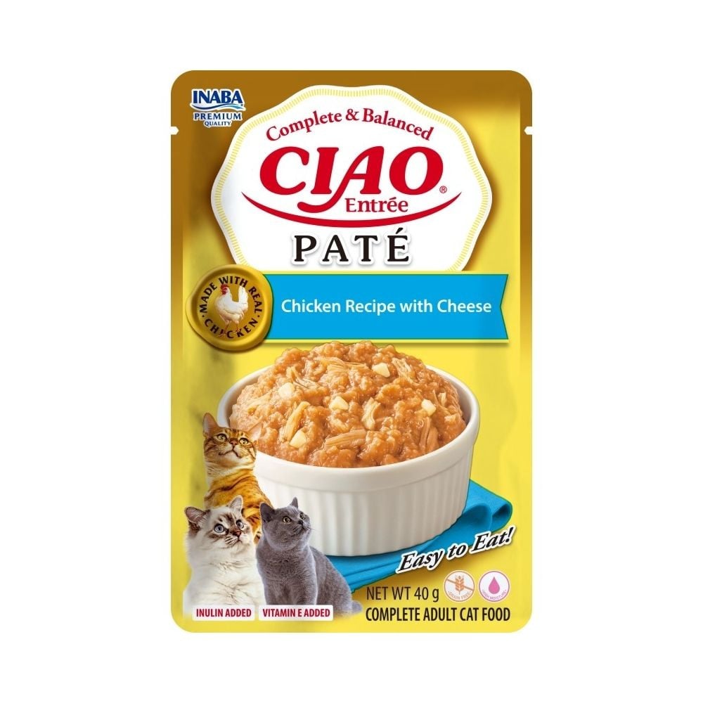 Ciao Entrée Paté de Pollo con Queso para Gato Patitas&co Patitas&co