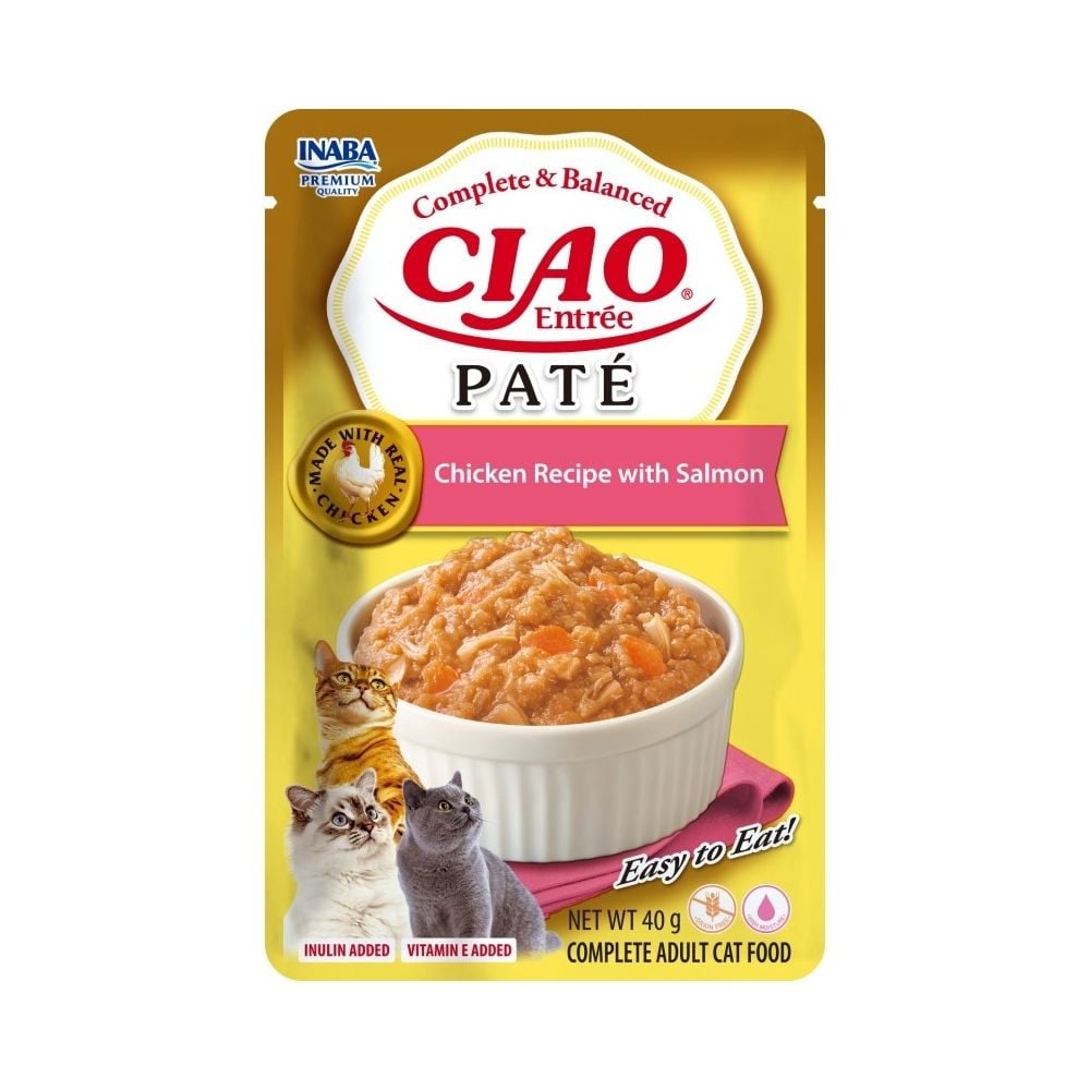 Ciao Entrée Paté de Pollo con Salmón para Gato Patitas&co Patitas&co
