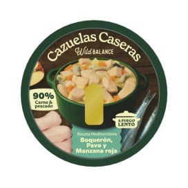 Wild Balance Cazuela Casera de Boquerón, Pavo y Manzana para Perro Patitas&co Patitas&co