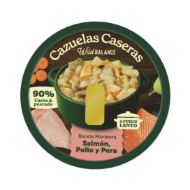 Wild Balance Cazuela Casera de Salmón, Pollo y Pera para Perro Patitas&co Patitas&co