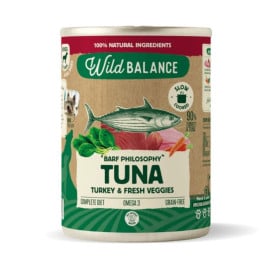 Wild Balance Comida Húmeda Cocinada de Atún y Pavo para Perro Patitas&co Patitas&co