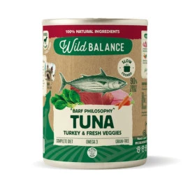 Wild Balance Comida Húmeda Cocinada de Atún y Pavo para Perro Patitas&co Patitas&co