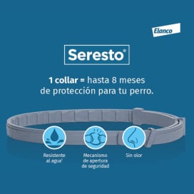 Seresto Collar Antiparasitario para Perro Antiparasitarios para perros Patitas&co
