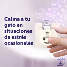 Feliway Help Difusor + Recambio Feromonas y Relajantes para Gatos Patitas&co
