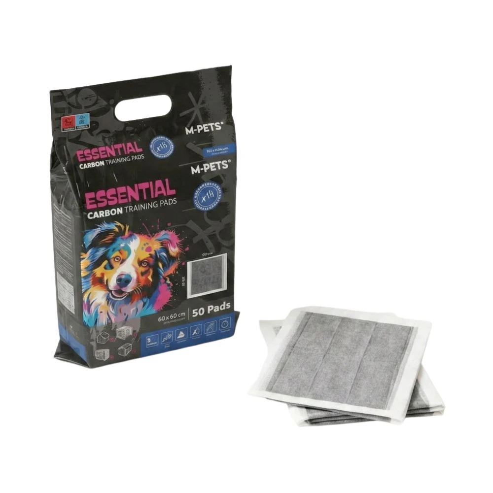 M-Pets Empapadores de Carbón 60x60 cm (50 uds) Empapadores perros Patitas&co