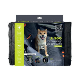 M-Pets Funda de Asiento Multifuncional para Coche Transporte y Viaje para Perro Patitas&co