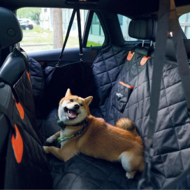 M-Pets Funda de Asiento Multifuncional para Coche Transporte y Viaje para Perro Patitas&co