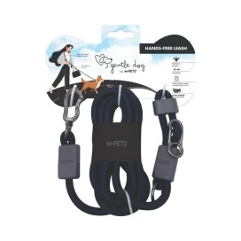 M-Pets Correa Manos Libres Negra Patitas&co Patitas&co