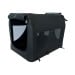M-Pets Transportín Comfort Plegable Negro