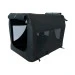 M-Pets Transportín Comfort Plegable Negro