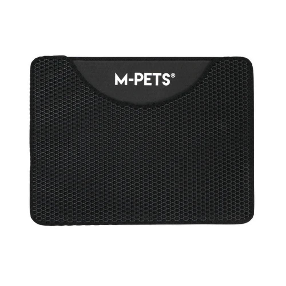 M-Pets Alfombrilla Horizontal para Arenero Negra Patitas&co Patitas&co