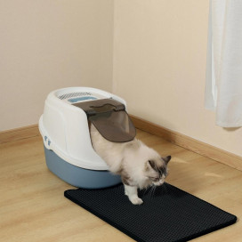 M-Pets Alfombrilla Vertical para Arenero Negra Patitas&co Patitas&co