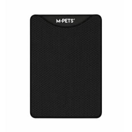 M-Pets Alfombrilla Vertical para Arenero Negra