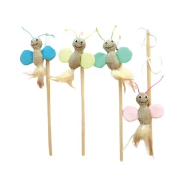 M-Pets Caña con Mariposa para Gato Patitas&co Patitas&co