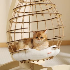 M-Pets Cama Colgante para Gato Camas para Gatos Patitas&co