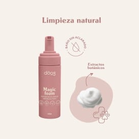 The Doog Life Espuma Limpiadora Sin Aclarado Champús para Perros Patitas&co