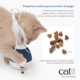 Catit PIXI Spinner Dispensador de Snacks Interactivo para Gato Patitas&co Patitas&co