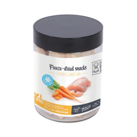 M-Pets Snack Liofilizado de Pollo y Zanahoria para Perro Patitas&co Patitas&co