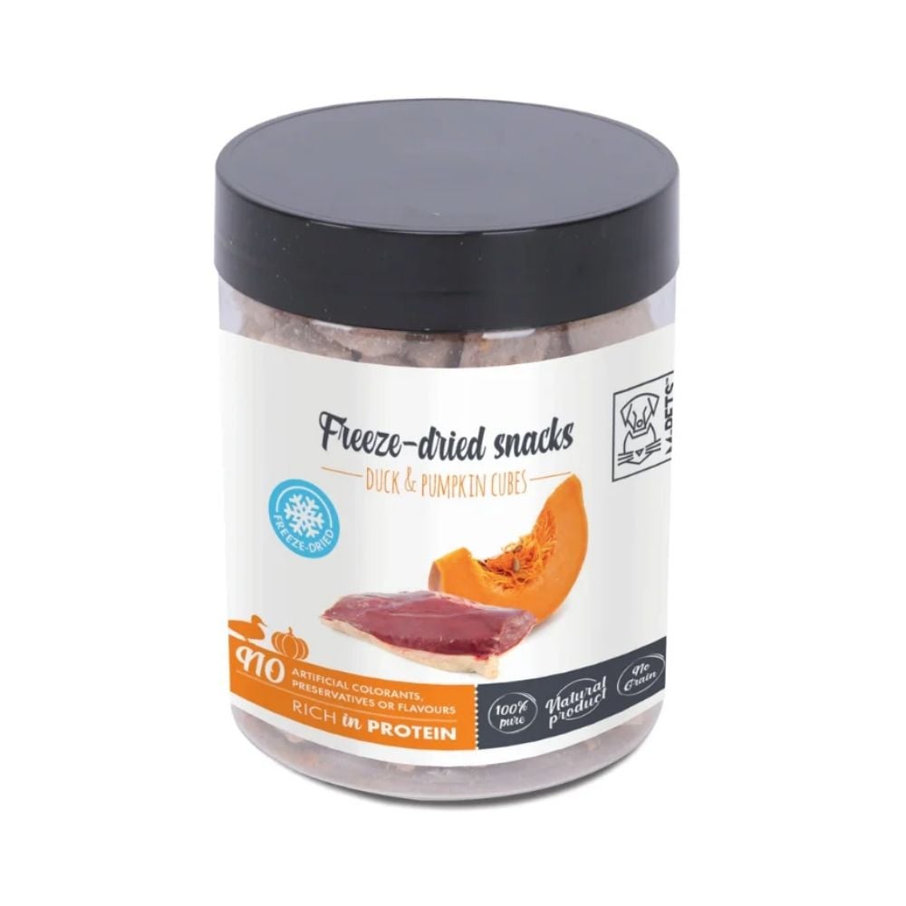 M-Pets Snack Liofilizado de Pato y Calabaza para Perro Patitas&co Patitas&co