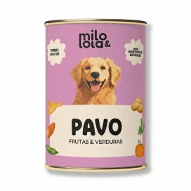 Milo y Lola Pavo (Alimentación Natural Completa) Perro