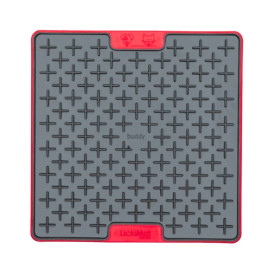 Comedero Antivoracidad LickiMat Tuff Buddy Roja Comederos y Bebederos para perros Patitas&co