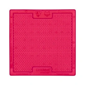Comedero Antivoracidad LickiMat Classic Soother Rosa