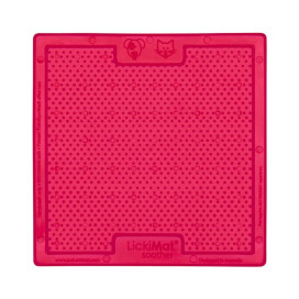 Comedero Antivoracidad LickiMat Classic Soother Rosa Comederos y Bebederos para perros Patitas&co