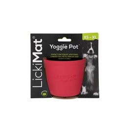 LickiMat Cuenco Yoggi Pot para Perro Comederos y Bebederos para perros Patitas&co