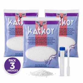 Pack de 3 Kits para la Recogida de Orina de Gato Packs para gatos Patitas&co