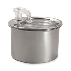 Fuente de Acero Inoxidable para Gato Patitas&co Patitas&co