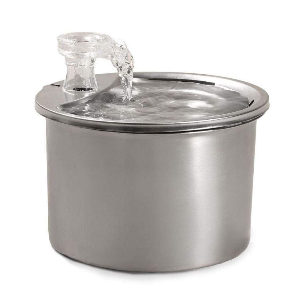 Fuente de Acero Inoxidable para Gato Patitas&co Patitas&co