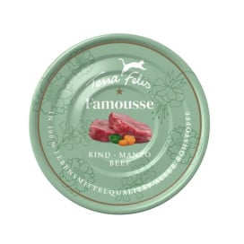 Terra Felis Famousse Lata de Buey para Gato Comida húmeda para gatos Patitas&co