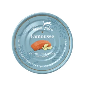 Terra Felis Lata de Salmón para Gato Comida húmeda para gatos Patitas&co