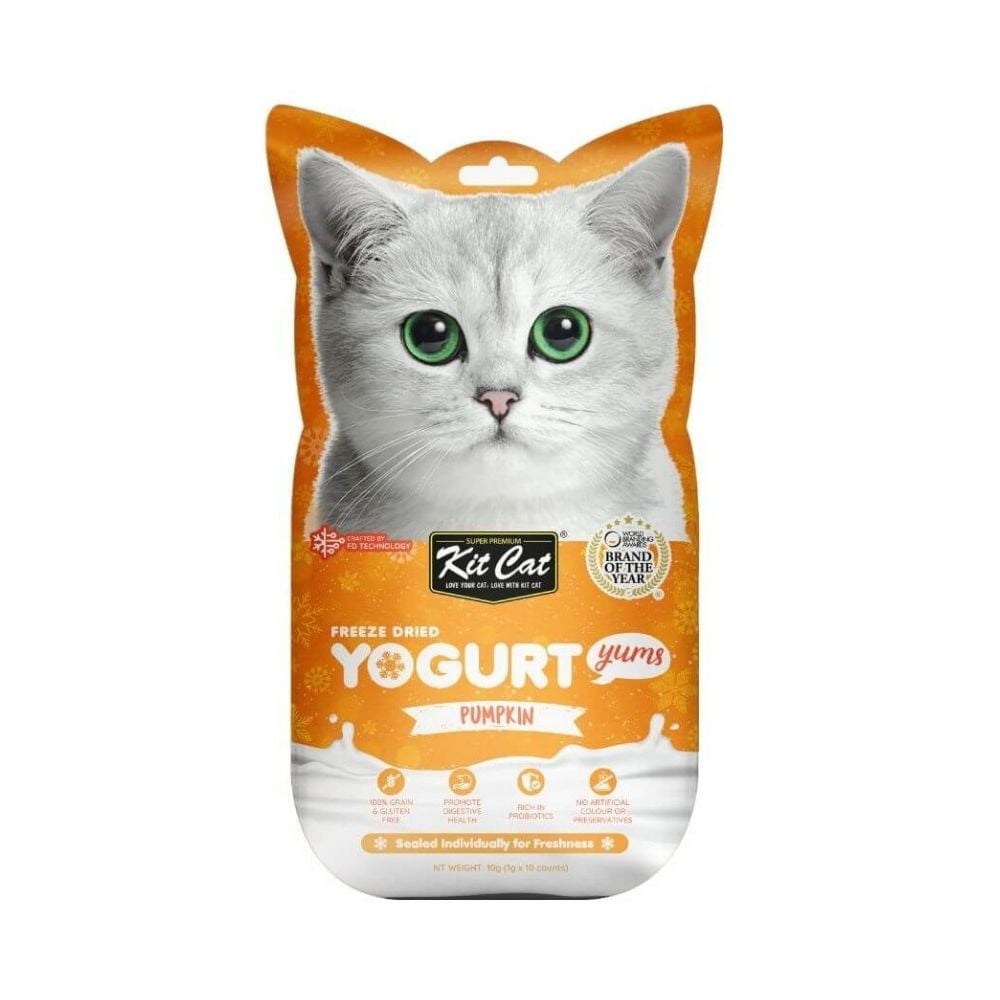 Kit Cat Yogurt Yums de Calabaza para Gato Patitas&co Patitas&co