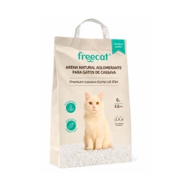Freecat Arena Aglomerante de Yuca Premium para Gato Patitas&co Patitas&co