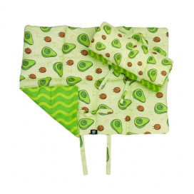 Dukier Manta Enrollable Avocado Camitas y mantas para Perros Patitas&co