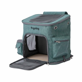 Freedog Mochila Etna Verde Transporte y Viaje para Perro Patitas&co
