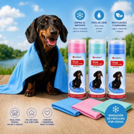Flamingo Toalla Refrescante para Perro (ud) Camitas y mantas para Perros Patitas&co