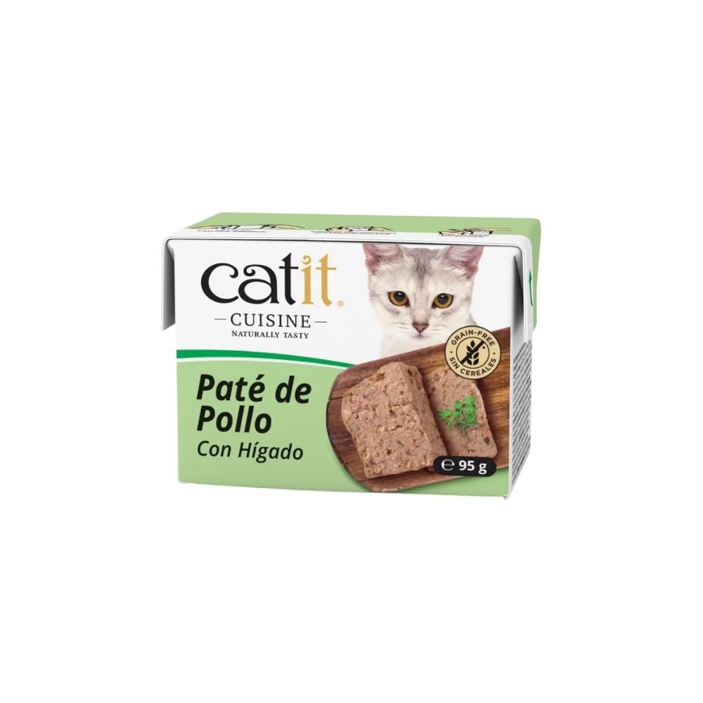 Catit Cuisine Paté de Pollo con Hígado para Gato Comida húmeda para gatos Patitas&co