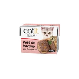 Catit Cuisine Paté de Vacuno con Zanahoria para Gato Patitas&co Patitas&co