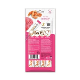 Catit Creamy Snacks Cremosos de Atún y Cangrejo (4 uds x 10g) para Gatos Patitas&co Patitas&co