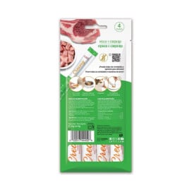 Catit Creamy Snacks Cremosos de Pollo y Cordero (4 uds x 10g) para Gatos Patitas&co Patitas&co