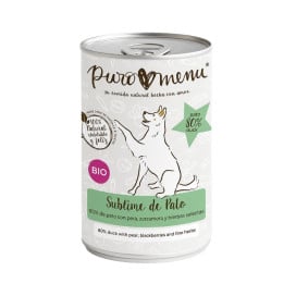 Puromenu Comida Húmeda BIO de Pato (Sublime de Pato) para Perro Patitas&co Patitas&co