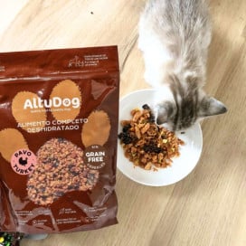 AltuDog Menú Deshidratado de Pavo para Perros y Gatos Patitas&co Patitas&co