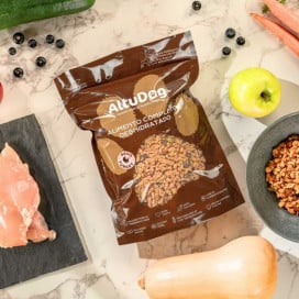 AltuDog Menú Deshidratado de Pavo para Perros y Gatos Patitas&co Patitas&co