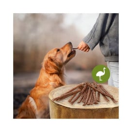 Snack Natural Palito de Avestruz (ud) Snacks Saludables para Perros Patitas&co